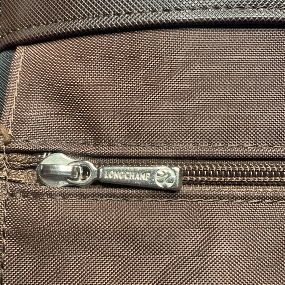 LONGCHAMP - SAC CABAS MARRON FONCÉ - Picture 7 of 14